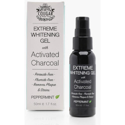 Cougar Beauty Extreme Whitening Gel With Activated Charcoal Kit Λεύκανσης Δοντιών