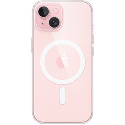Apple Clear Case with MagSafe Back Cover Clear (iPhone 15)