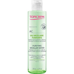 Topicrem AC Purifiante Micellar Water Ντεμακιγιάζ για Ευαίσθητη Επιδερμίδα 200ml