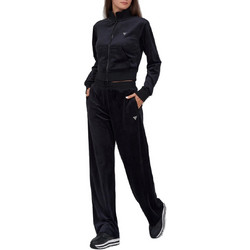 Guess ATHLEISURE Couture Γυναικείο Παντελόνι Φόρμας Μαύρο V3BB26KBXI2-JBLK