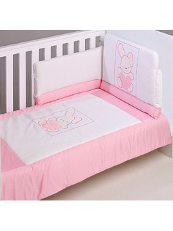 Bebecor My Heart Σετ Κούνιας Pink 3τμχ 6013P