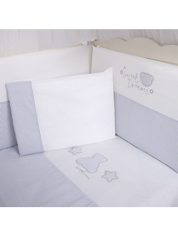 Funna Baby Sweet Teddy Bear Σετ Κούνιας Blue 6τμχ