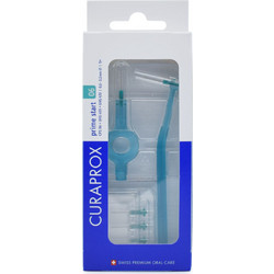 Curaprox CPS 06 Prime Start Σετ Μεσοδόντια Βουρτσάκια Τιρκουάζ 5τμχ