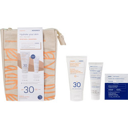 Korres Yoghurt Face Cream SPF30 50ml + Foaming Cream Cleanser 20ml + Probiotic Serum 1.5ml