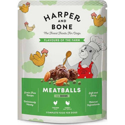 Harper & Bone Meatballs Flavours of The Farm with Chicken & Turkey 300gr