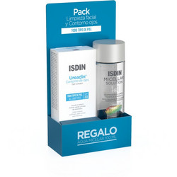 Isdin Ureadin Facial Eye Contour Gel Cream SPF20 15ml + Micellar Water 100ml
