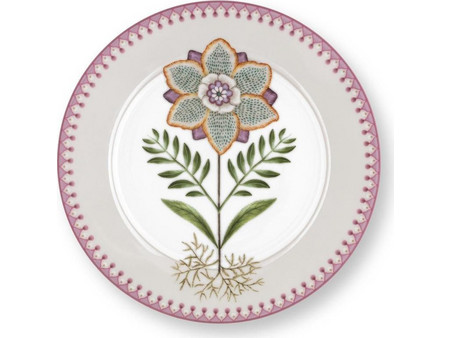 Pip Studio Πιάτο Πορσελάνης Φρούτου Lily & Lotus 21cm