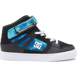 DC Pure Παιδικά Sneakers Μποτάκια Μαύρα Μπλε ADBS300324-XKBG