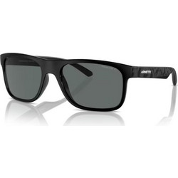 Arnette AN4341 290081 Ανδρικά Γυαλιά Ηλίου Τετράγωνα Κοκάλινα Μαύρα με Μαύρο Polarized Φακό