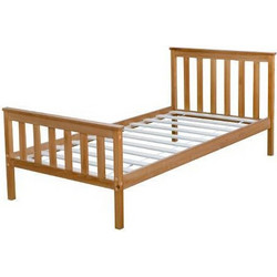 Wilton Μονό Ξύλινο 90x190cm +Στρώμα