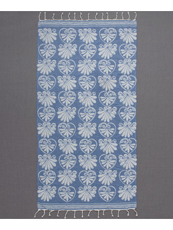 Pestemal sf07 Πετσέτα Θαλάσσης Μπλέ 90x180cm