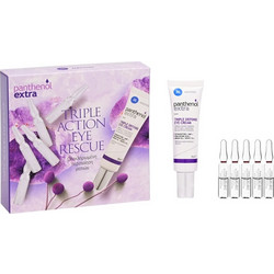 Medisei Panthenol Extra Rescue Triple Defense Eye Cream 25ml + Dark Circles Rescue 5x2ml