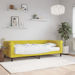 vidaXL Καναπές Κρεβάτι Μονό Υφασμάτινο 90x200cm 3197752