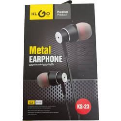 KLGO KS-23 Handsfree In-Ear 3.5mm Silver