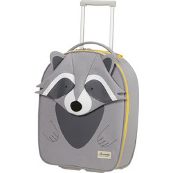 Samsonite Happy Sammies Eco Raccoon Remy Παιδική Βαλίτσα Καμπίνας 45x35.5x18cm με 2 Ρόδες Γκρι