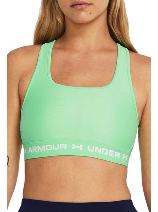 Under Armour Crossback Sports Αθλητικό Μπουστάκι με Μέτρια Στήριξη & Αφαιρούμενη Ενίσχυση Τιρκουάζ 1361034-350