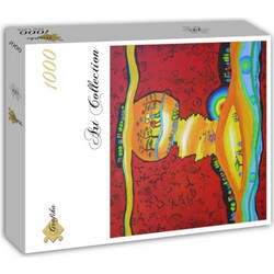 Puzzle Grafika Anne Poire & Patrick Guallino Epanouissement Colore 1000 Κομμάτια