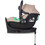 Colibro Petit Pro Κάθισμα Αυτοκινήτου i-Size 0-13kg ISOfix Ecru