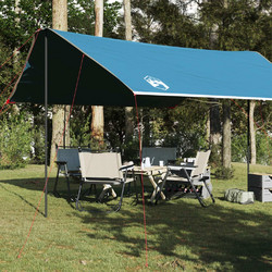 vidaXL Σκίαστρο Παραλίας Μπλε 460x305x210cm 94686