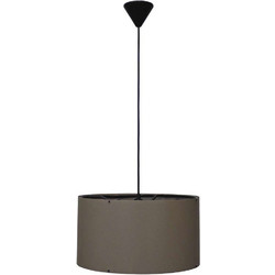 Heronia Lighting Κρεμαστό Φωτιστικό Οροφής Μονόφωτο E27 Καφέ 14-0309