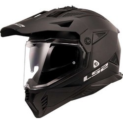 LS2 MX702 Pioneer II Matt Black Κράνος Μηχανής On / Off 1400gr