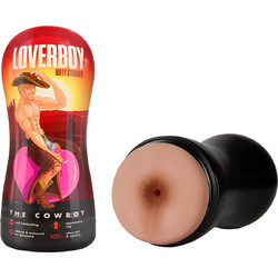 Blush Loverboy Cowboy Stroker Pocket Anal & Sleeve Αυνανιστήρι Beige