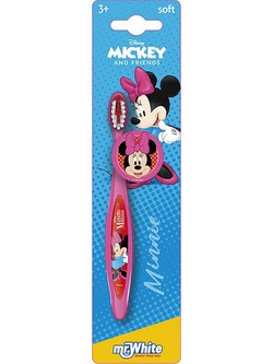 Mr.White Minnie Soft Παιδική Oδοντόβουρτσα Ροζ