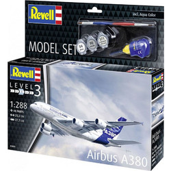 Revell Airbus A380 Συναρμολογούμενο Πλαστικό Μοντέλο Αεροπλάνου 1:228 63808