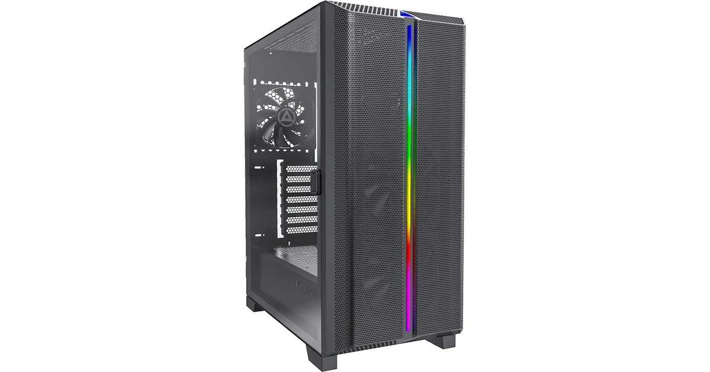 Montech Sky One Lite Black Gaming Midi Tower Κουτί Υπολογιστή RGB με ...