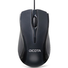 Dicota D32011 Ενσύρματο Ποντίκι Black