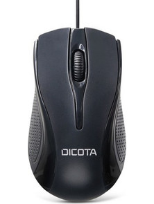 Dicota D32011 Ενσύρματο Ποντίκι Black