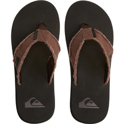 Quiksilver Monkey Abyss Ανδρικές Σαγιονάρες Καφέ AQYL100047-CTK0