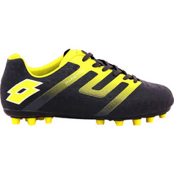 Lotto Maestro 700 V AGM FG/AG 217072-9Z3 Παιδικά Ποδοσφαιρικά Παπούτσια με Τάπες Μαύρα Κίτρινα