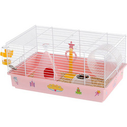 Ferplast Criceti 9 Princess Κλουβί για Χάμστερ Ροζ 46x29.5x23cm