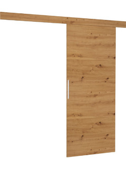PoliHome Daniel Πόρτα Εσωτερική Συρόμενη Laminate Καφέ 96x205cm 162680919