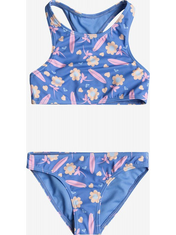 Roxy Παιδικό Μαγιό Bikini Set για Κορίτσι Μπλε ERLX203197