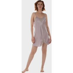 Gsecret Γυναικείο Νυχτικό Καλοκαιρινό Σατέν Nude 262-28243