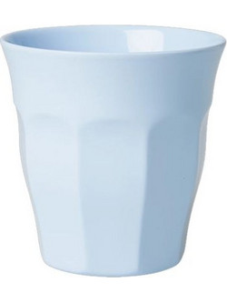 Rice Ποτήρια Νερού Mελαμίνης Soft Blue 250ml 2τμχ