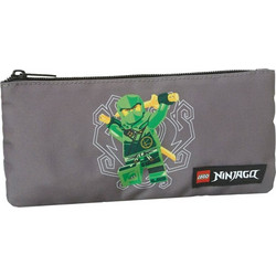 Lego Ninjago Green Κασετίνα Γκρι 20289-2408