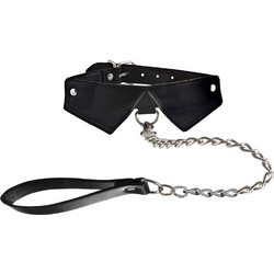 Ouch! Exclusive Collar with Leash Black