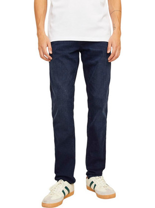 Jack & Jones Ανδρικό Τζιν Παντελόνι Ελαστικό Κανονική Εφαρμογή Μαύρο 12259055