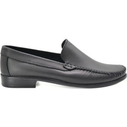 Hawkins Ανδρικά Μοκασίνια Loafers Δερμάτινα Μαύρα Υ-200