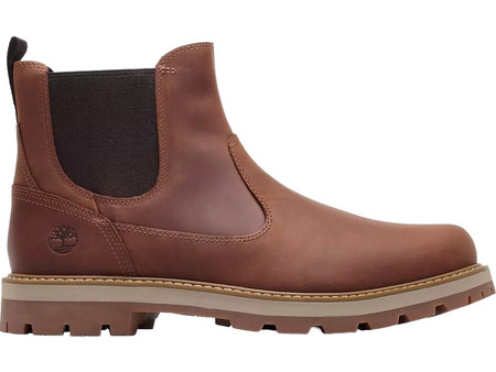 Timberland Ανδρικά Chelsea Μποτάκια Δερμάτινα Καφέ TB0A6A4WEM6