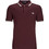 Fred Perry Ανδρική Μπλούζα Polo Κοντομάνικη Μπορντό M3600-597
