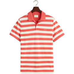 Gant Ανδρική Μπλούζα Polo Κοντομάνικη Κοραλί 3G2013040-628
