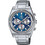 Casio Edifice Ανδρικό Ρολόι Χρονογράφος με Ασημί Μεταλλικό Μπρασελέ EFB-730D-2AVUEF