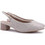 Piccadilly Ανατομικές Γόβες Slingback Δερμάτινες με Χοντρό Χαμηλό Τακούνι Εκρού 779-24105