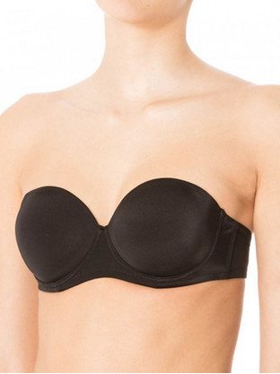 Infiore FASCIA IMBO Σουτιέν Strapless με Ελαφριά Ενίσχυση με Μπανέλα Μαύρο