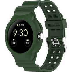 Techsuit W065 Λουράκι Σιλικόνης Green (Google Pixel Watch)