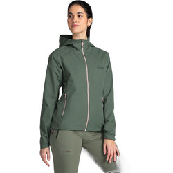 Kilpi Sonna Αθλητικό Γυναικείο Μπουφάν Softshell Μακρύ Χακί TL0104KI-DGN